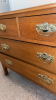 Oak 4 Drawer Dresser - 3