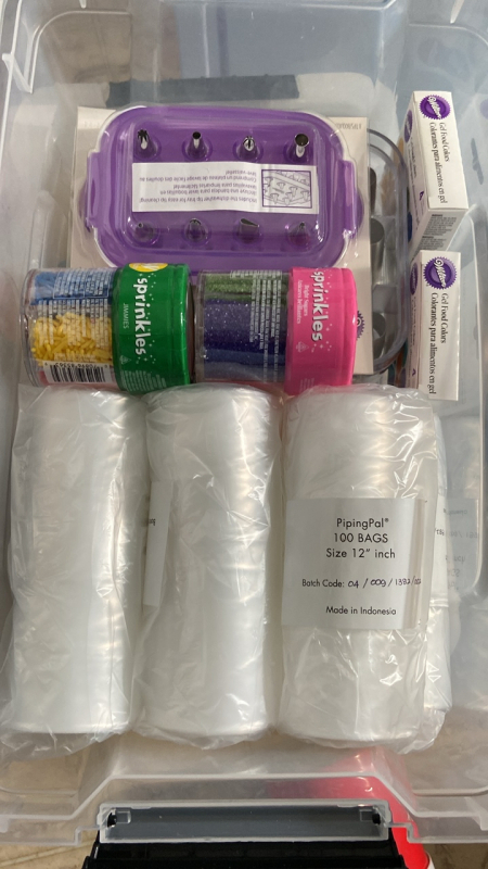 Cake and Cookie Decorating Items