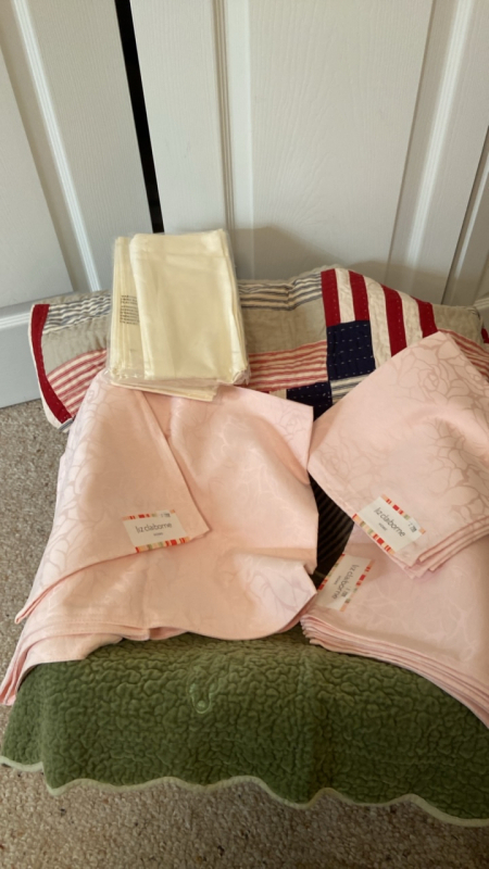 Assorted Table Runners and Napkins