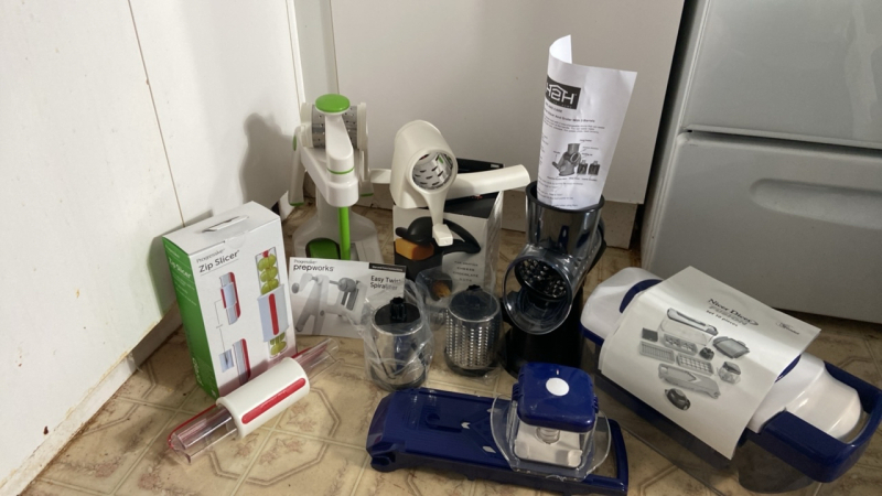 Assorted Kitchen Slicers and Graters