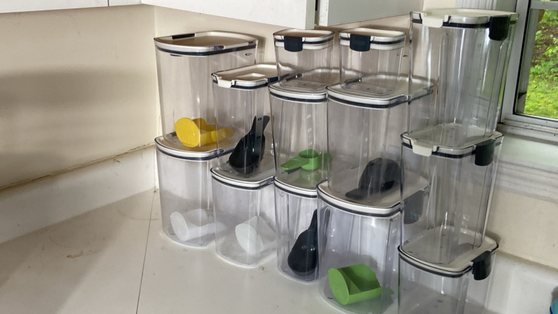 Assorted Kitchen Cannisters (13)