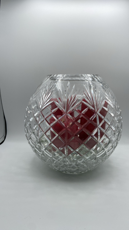 Lg. Crystal Bowl w/ Candles