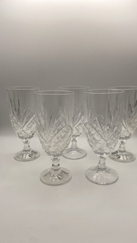Crystal Stem Goblets (5)