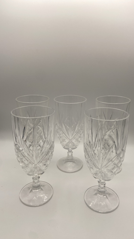 Crystal Stem Goblets (5)