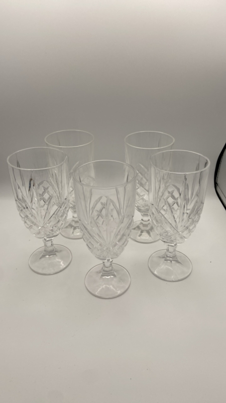 Crystal Stem Goblets (5)