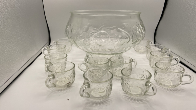 13pc. Punch Bowl Set