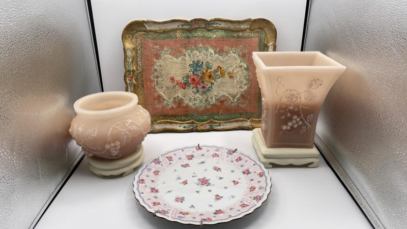 Tilden Turner Florentia Tray Petite Rise Plate Candles
