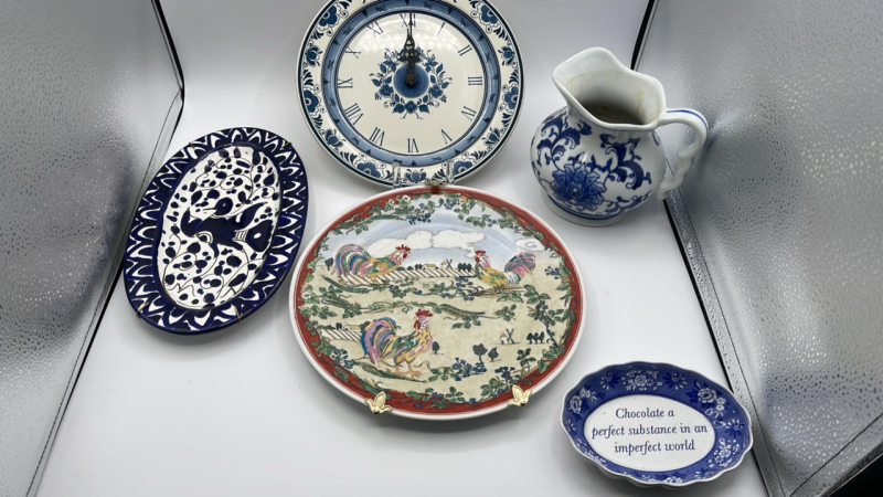 Blueware and Wall Plates