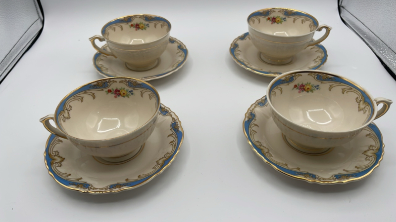Federal Syracuse Cups and Saucers