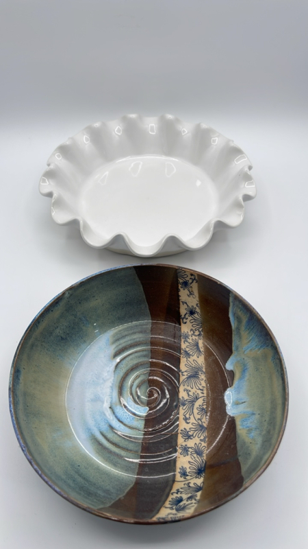 Pie Crockery and Pottery Bowl