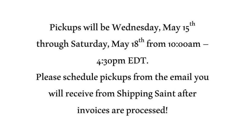 Pickup Information