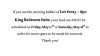 King Bedroom Suite Pickup Information
