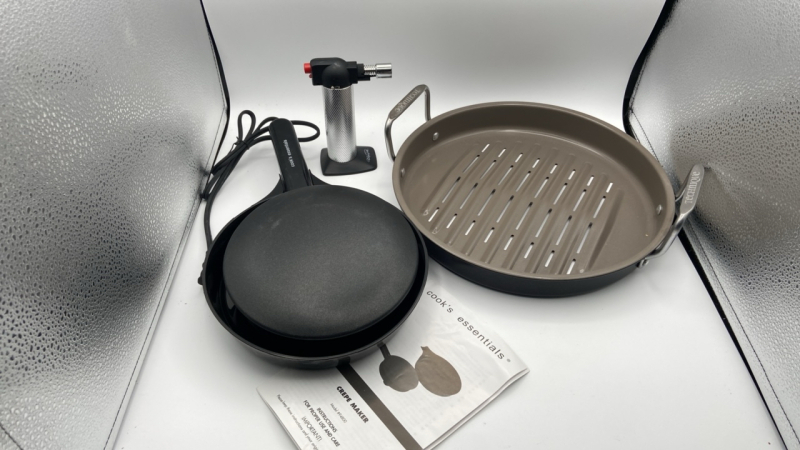 Crepe Maker & baking accessories