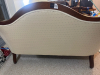 Antique Victorian Beige Settee - 16