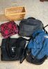 Assorted Bags and Backpacks