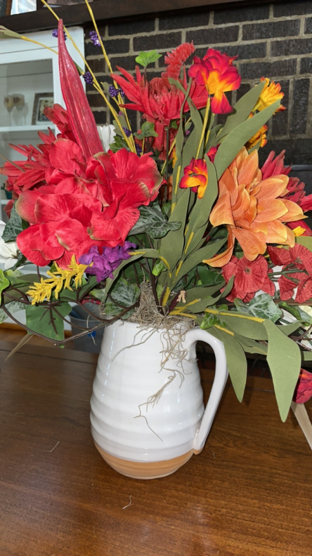 Flowers w/Vase