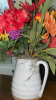 Decorative Floral Arrangement w/ Vase - 3