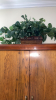 Credenza and Hutch with Oil Lamps and Decor - 15