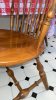 Table with Red Checkered Covering, Kitchen Decor, Decorative Window Hanger, and Chair - 7