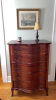 Serpentine Chest of Drawers w/ Decor