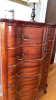 Serpentine Chest of Drawers w/ Decor - 2