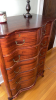 Serpentine Chest of Drawers w/ Decor - 4