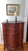 Serpentine Chest of Drawers w/ Decor - 16