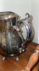 Antique Tobacco Cabinet with Stricker, and Silver Pitcher - 8