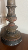 Carved Lamps w/ (2) Sets of Lamp Shades - 5