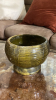 Brass Spitoon, Hammered Vase, & Decor - 4