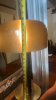 Rare Style Mid Century Modern Brass Table Lamp and Shade - 7