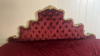 Hollywood Regency King Sized Baroque and Tufted Headboard with frame - 2