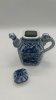 Porcelain Miniature Sake Set & Tea Pot - 7