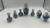 Porcelain Miniature Sake Set & Tea Pot - 10