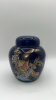 Cobalt Blue Porcelain Miniature Set w/ Fabergé Style Eggs - 3