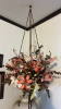 MCM Deco Brown Artificial Tree, Floral Arrangement Hanging Basket, & Storage Cube - 3