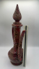 Mid Century Modern Ceramic Decanter with Stopper - 8