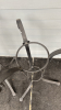 (2) Wrought Iron Patio Planters - 3