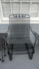 Wrought Iron Patio Chairs & Nesting Tables - 8