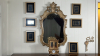 Gold Mirror, Music Box Clock and Wall Decor - 2