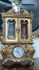 Gold Mirror, Music Box Clock and Wall Decor - 8