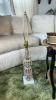 Moroccan Style Side Table, Contents & Jeweled Lamp Bases (2) - 13