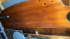 Queen sized wooden bed frame - 9