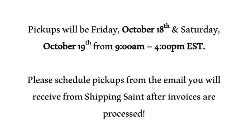 Pickup Information