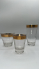 Gold Rimmed Greek Key Glasses