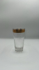 Gold Rimmed Greek Key Glasses - 5