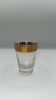 Gold Rimmed Greek Key Glasses - 7