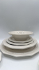 Ceramic Plate Set w/ Soup Bowls & Tea Cups - 5