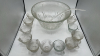 Punch Bowl w/ Punch Glasses - 2