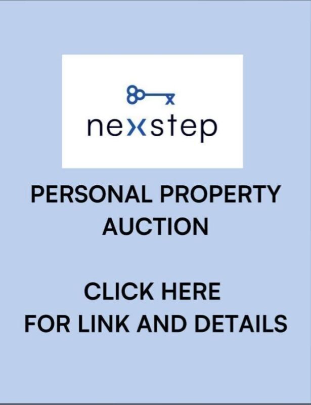 Personal Property Auction Link - Click Here